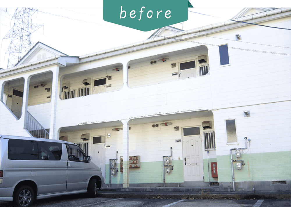 コンクリ-ト打ち放し・施工前